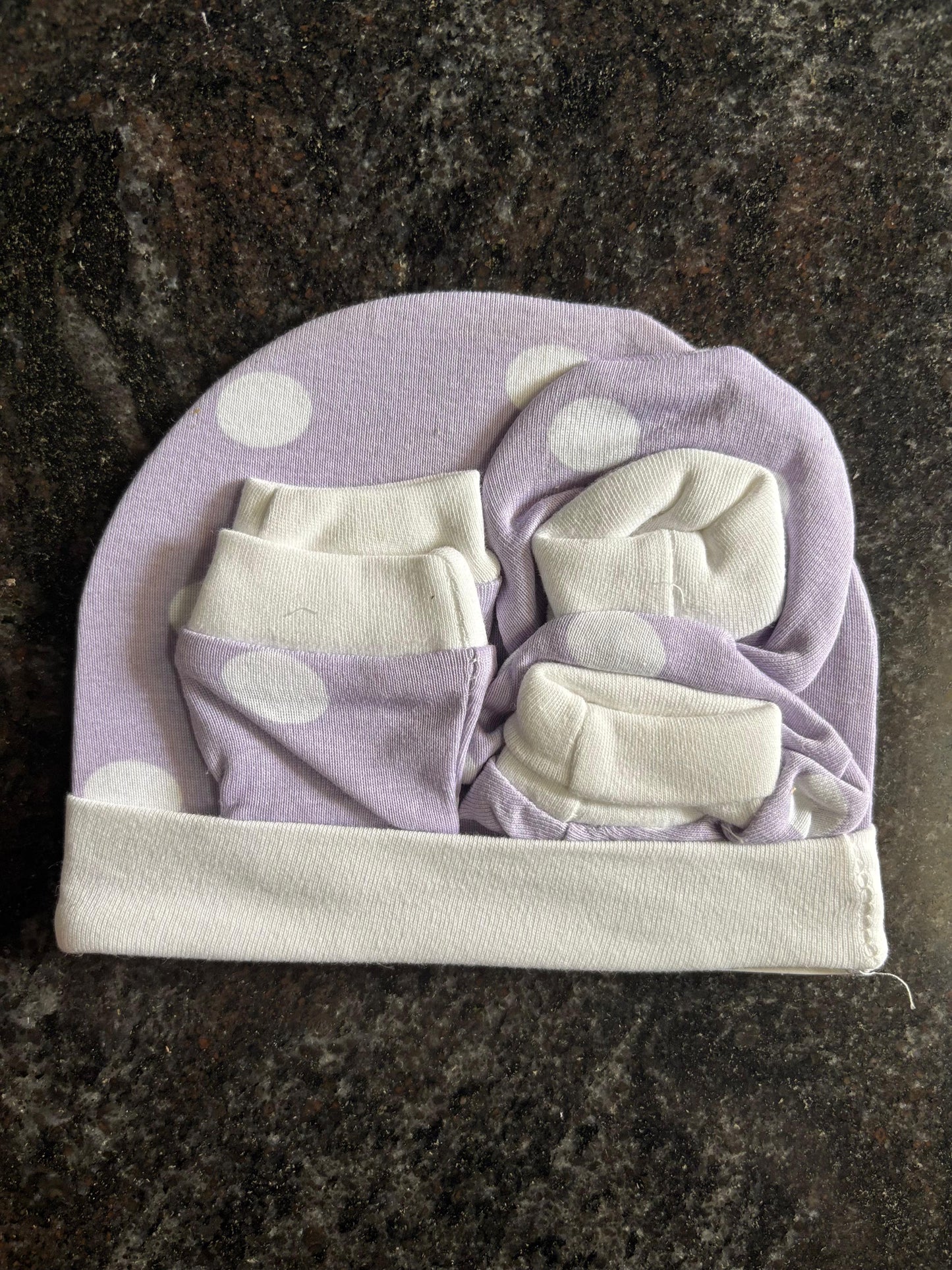 Cap, Mittens & Booties