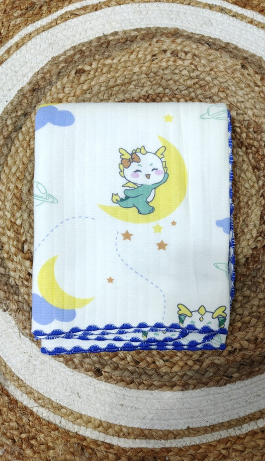 Muslin - 2 Layer soft receiving Blanket