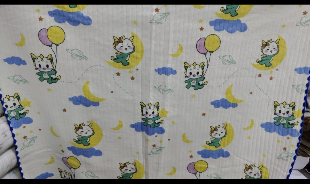 Muslin - 2 Layer soft receiving Blanket