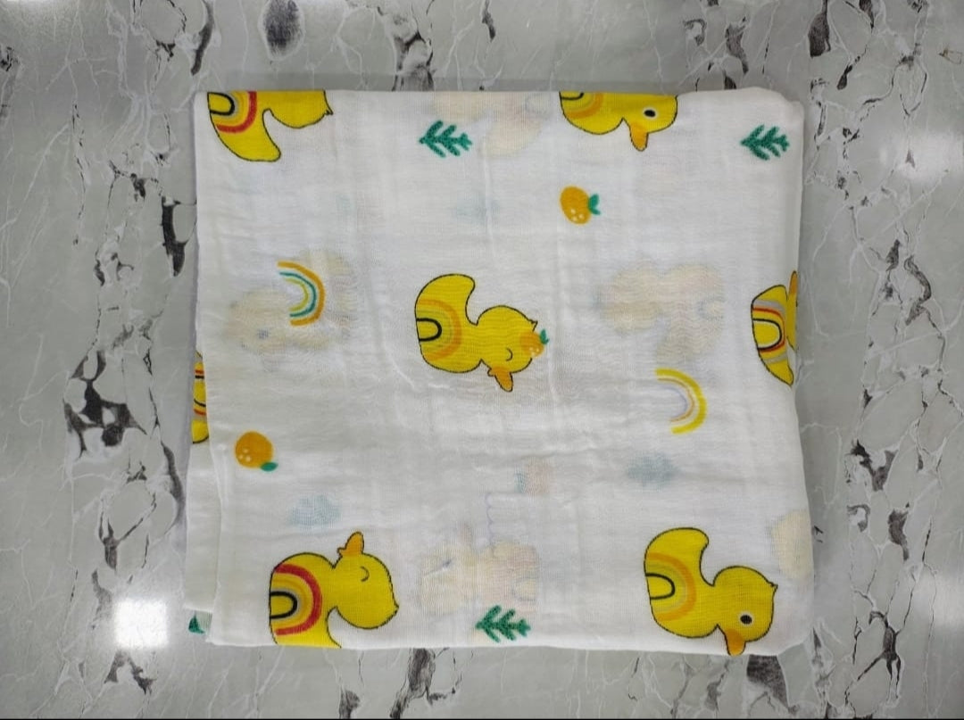 Crinkle Muslin - Baby Receiving Towel