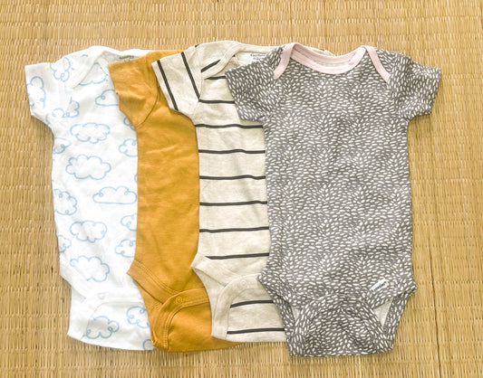 Half Sleeve Rompers (Pack of 4)