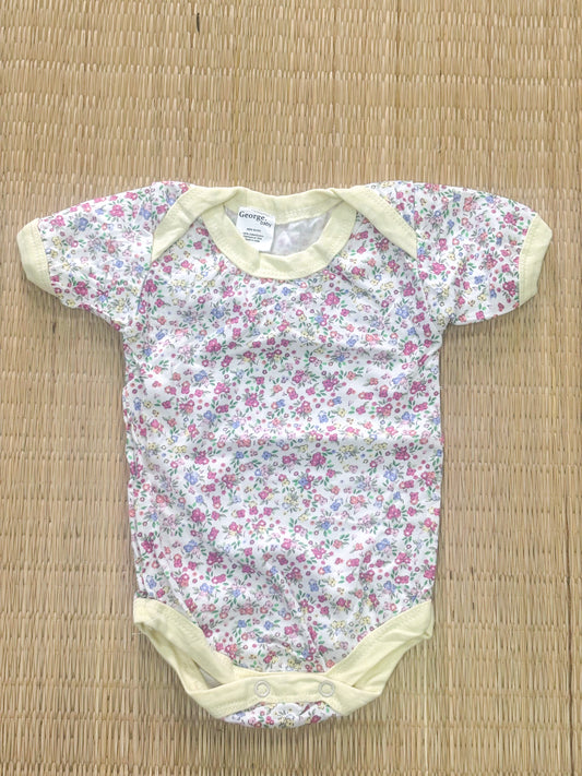 Half Sleeve Romper (0-3M)