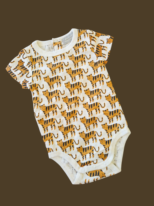 Half Sleeve Romper (6M)