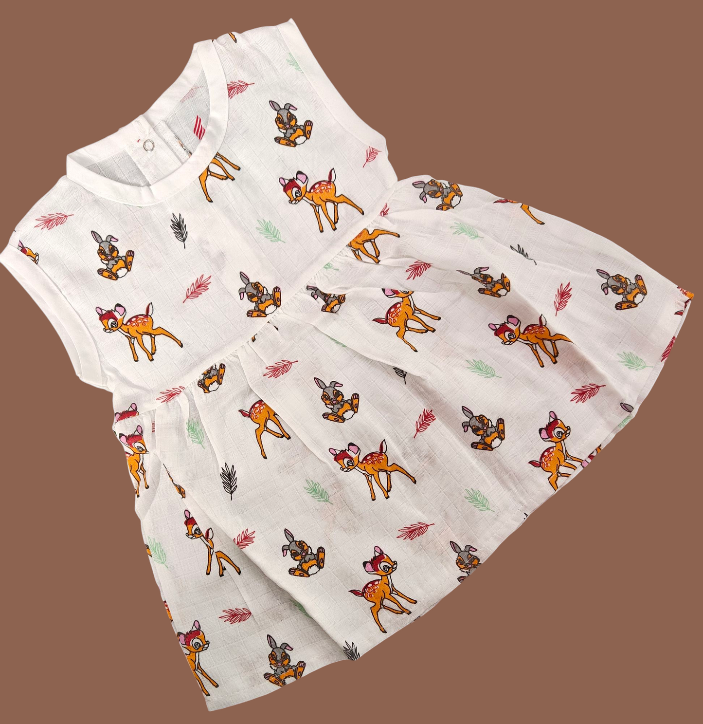 Muslin Back Button Frocks